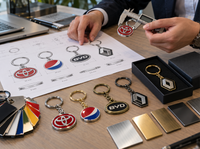 Presupuesto y fabricación de llaveros metálicos personalizados Presupuesto y fabricación de llaveros metálicos personalizados